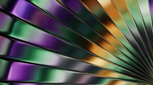Abstract colorful striped light motion background with rainbow gradient lines, digital fractal glow wallpaper design, vibrant pink blue yellow texture speed blur space illustration