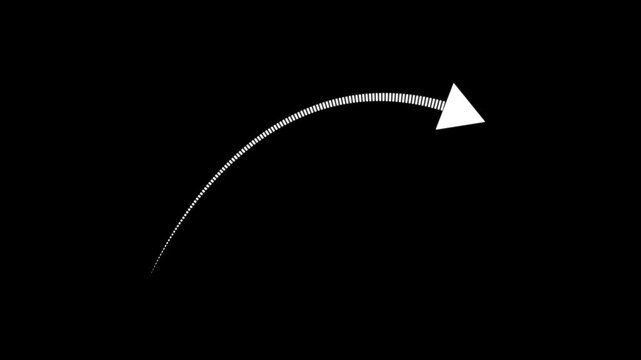 down to up arrow animation direction, symbol, design, business, concept, signs, 4k video.