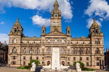 Obraz premium Die Glasgow City Chambers in Schottland