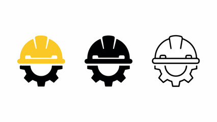 Fototapeta premium construction helmet