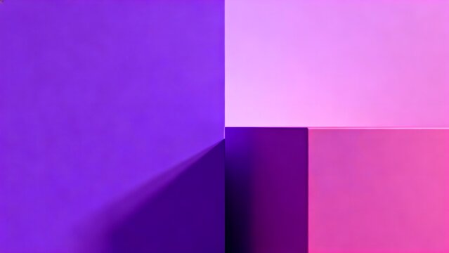 Abstract geometric shapes with vibrant colors