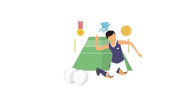Volleyball Animation