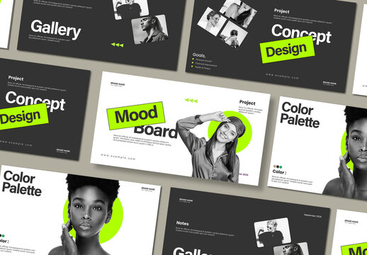 Brand Mood Board Template