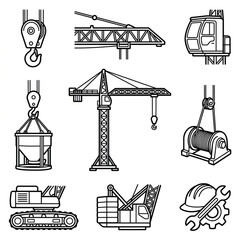 Construction equipment and machinery tools. © Ahmad
