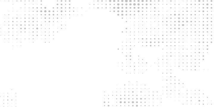 Latar belakang halftone gradien bertitik. Pola titik horizontal mulus dalam gaya seni pop. Tekstur bergaya modern abstrak.