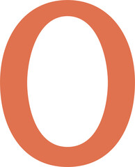 alphabet letter O icon © maridownload