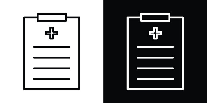 Medical prescription icon