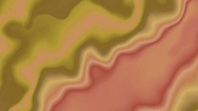 Video Background Retro Muted Beige Salmon Pink Liquid Marble Swirl Pattern Design Asset