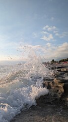 Fototapeta premium sea and clouds