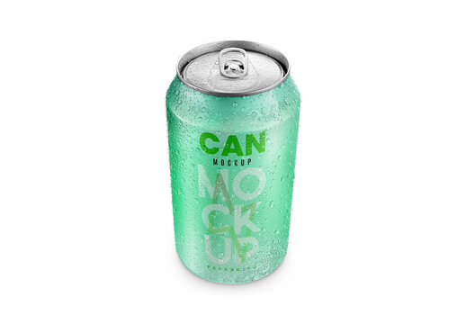 Can Mockup Realistic Render for Branding and Commercial Use