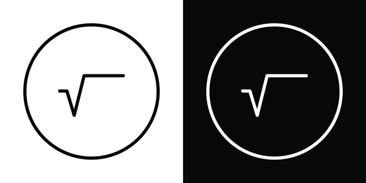 Square root icon