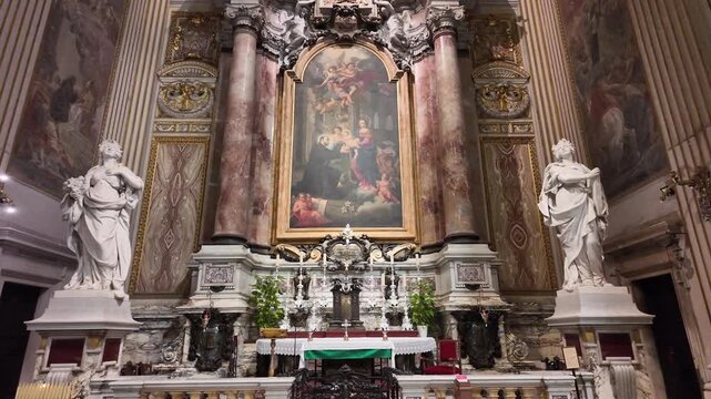 Cappella San Gaetano Thiene inside Sant'Andrea della Valle church in Rome