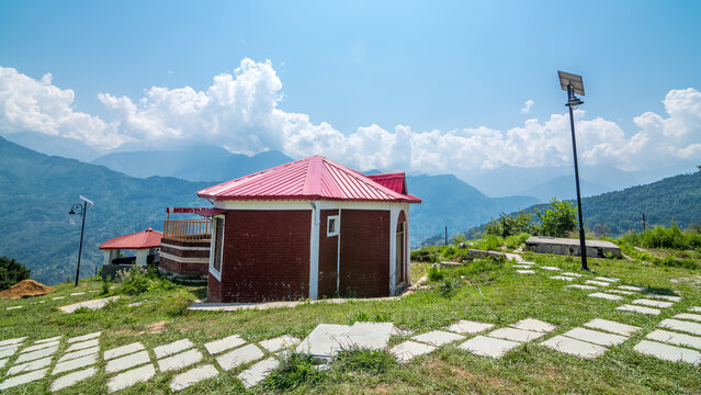 Nanda Devi Temple in Munsiyari or Munsyari, Pithoragarh district, Uttarakhand, is a revered Hindu temple dedicated to Goddess Nanda Devi