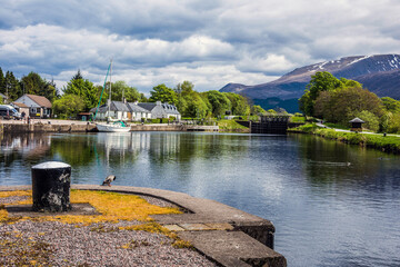 Fototapeta premium Corpach, Fort William, Scotland.