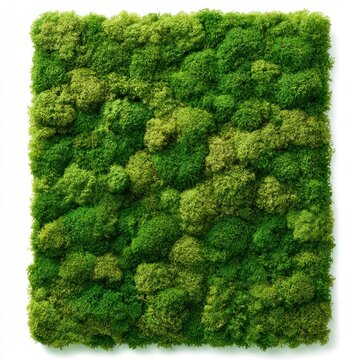 Green moss wall texture