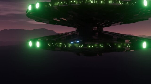 In the distant future, Earth is attacked by an alien race. 
