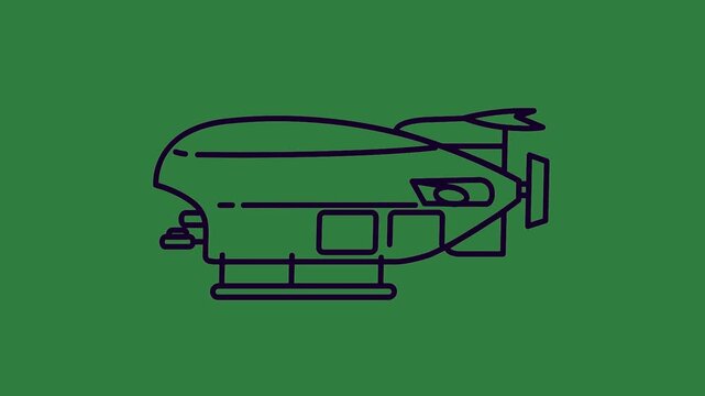 green screen black cat outline car drawing drone how to draw line camer animated chromakey movement motion scene layers style emotion