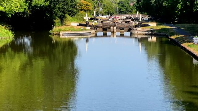 Untitled Project 5Grand Unio9n Canal Hatton Locks Warwickshire England UK
