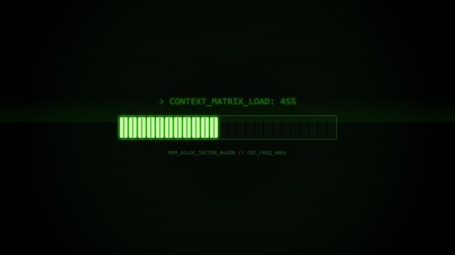 Animated of Vintage Analog Matrix