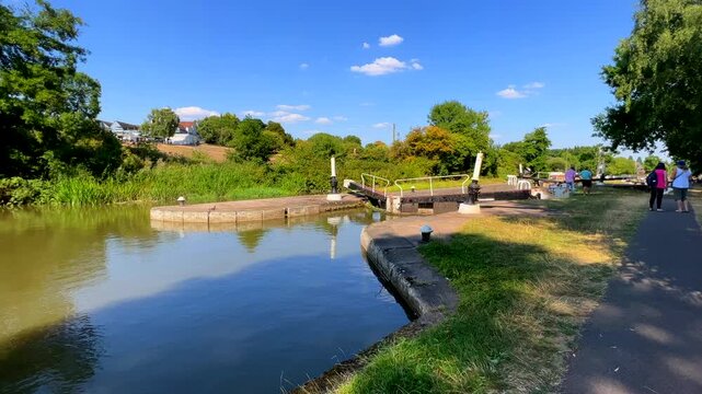 Untitled Project 5Grand Unio9n Canal Hatton Locks Warwickshire England UK