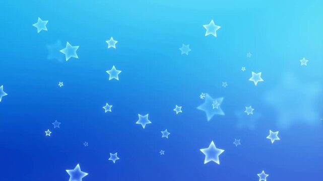 Celebratory juneteenth banner with red blue and white stars for emancipation