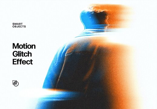 Motion Glitch Effect For Poster And Social Media Design
