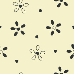 Fototapeta premium Delicate daisy lace print with romantic floral details and an elegant feminine style.