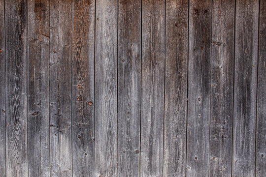 Rustic Wooden Plank Background, Grunge Wood Texture Full Frame
