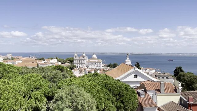 View from S&atilde;o Jorge Castle (Saint George's Castle), Lisbon