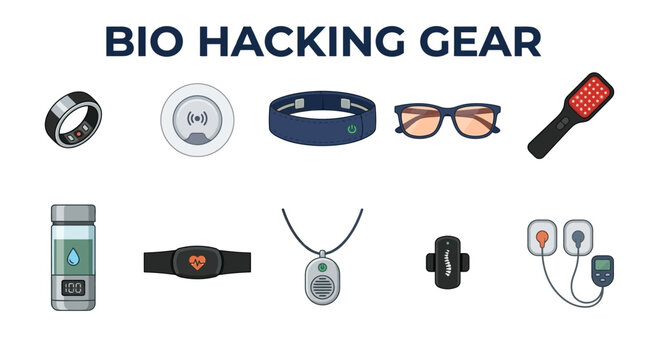 Biohacking Gear Collection for Health and Wellness Optimization