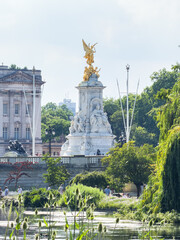 Queen Victoria Memorial in Buckingham Palace, London