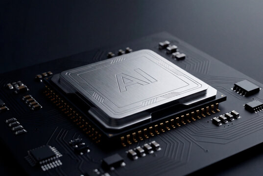 Advanced 3D AI processor on electronic circuit board