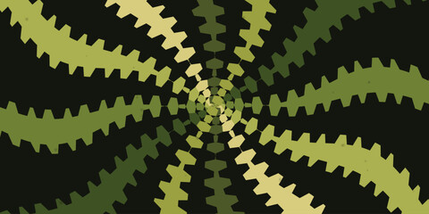 Geometric camouflage pattern with green and brown colors Vector, illustration © Vector hub BD