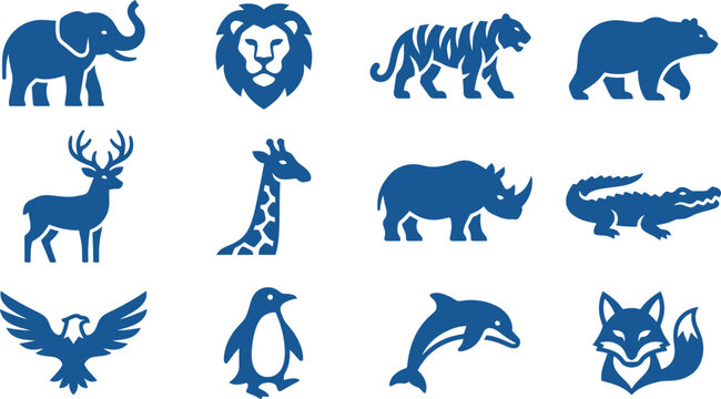 Zoo Animal Icons