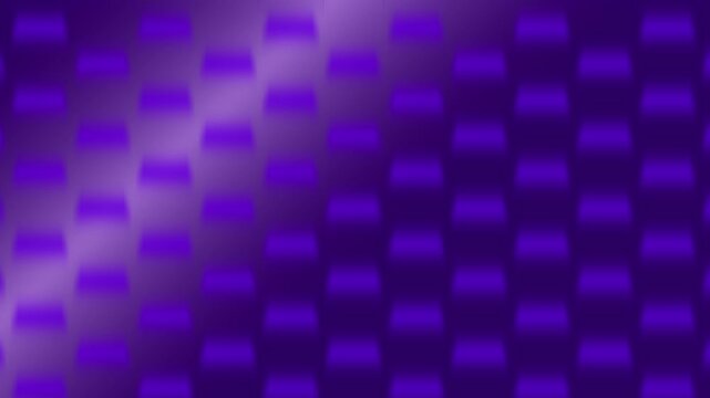 Deep purple abstract geometric pattern with 3D block loop. Modern geometry grid texture for technology product presentation. Animated geometric pattern.