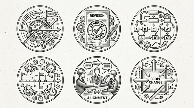 Collection of six old coins.