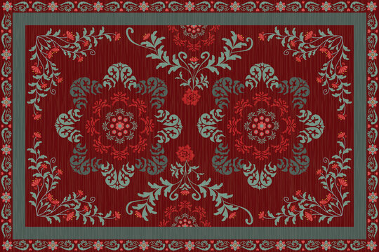 home decor Persian rug carpet textile design 