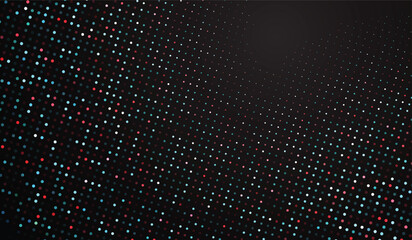 Colorful Abstract Halftone Dotted Vector Pattern with Burst Texture Background © SM. Nazmul Hasan