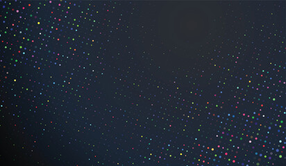 Halftone Polygon Dot Pattern Design with Colorful Gradient Blast for Wallpaper © SM. Nazmul Hasan