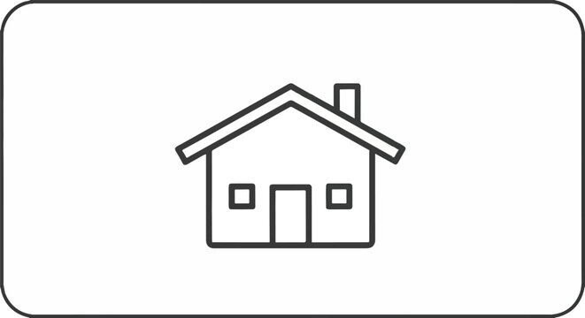 Charming standalone house with pitched roof, inviting entrance, and simple architectural details.