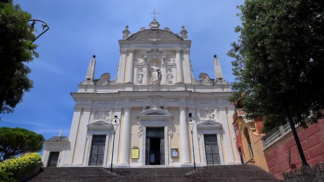 Sanctuary of Our Lady of the Letter, St Margherita, Liguria, Italy.