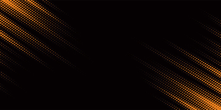 orange black brush Car sticker wrap pattern banner abstract sporty lines black orange color combination grunge brush modern pattern racing motorsport design.vector illustration. eps 10