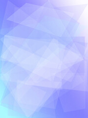 Obraz premium Soft blue and lavender geometric polygon pattern creates a calm, modern backdrop, ideal for tech, wellness, and branding layouts with copy space.