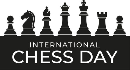Chess pieces on board for International Chess Day © Tonmoy Hasan