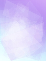 Obraz premium Soft-focus purple geometric shapes create a dreamy abstract backdrop, ideal for branding, web design, presentations, and flyers with clean copy space.
