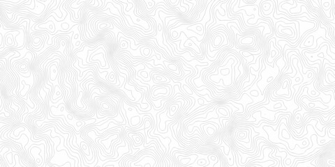 White lines grid topography counter map. abstract sea mounted map area space spiral line technology topo landscape texture. Vector geographic contour map. © MOHART PARK