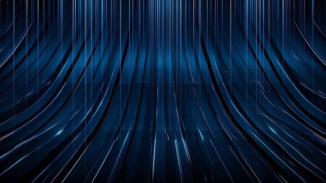 Abstract pattern of vertical blue lines