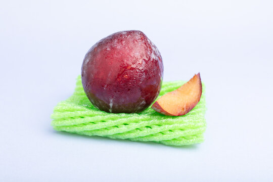 Fresh and moist honey purple plum
