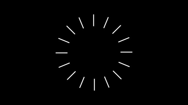 Abstract light flares move across dark background with subtle zoom motion for technology concepts