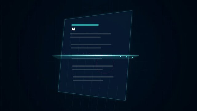 AI compliance scanner analyzing digital document data pipeline for automation verification enterprise governance processing workflow classification and security optimization